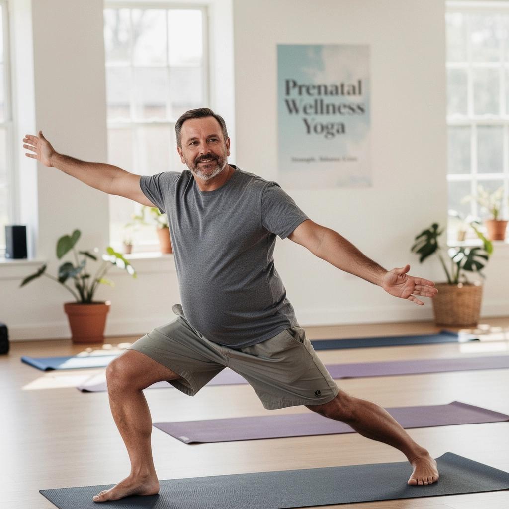 Instruktorka jogi pokazująca prawidłową pozycję, aby zapewnić bezpieczeństwo i komfort kobietom w ciąży.